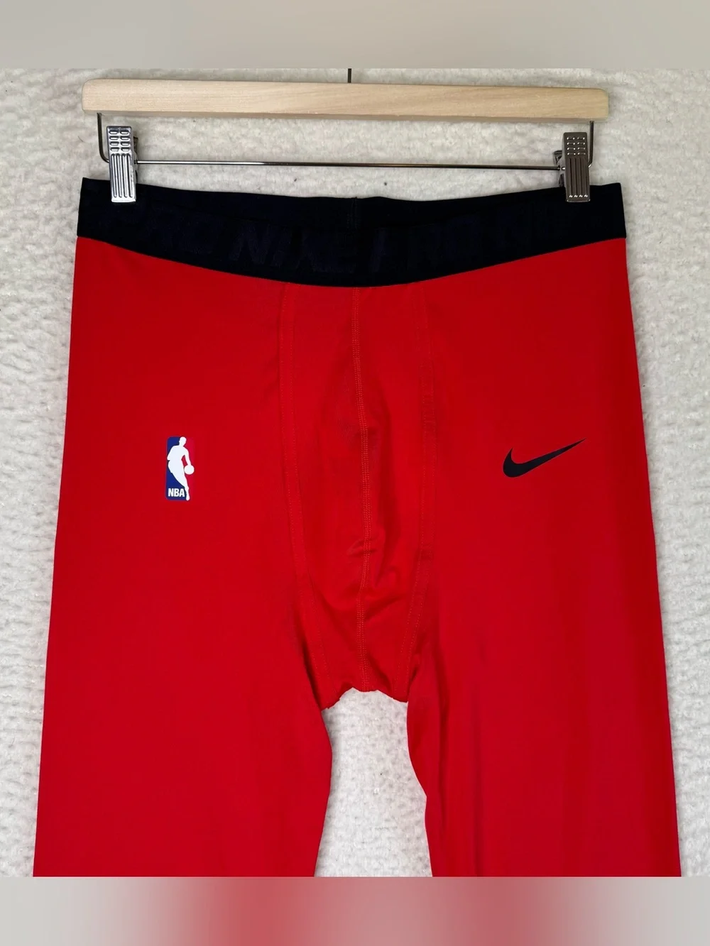 Nike Pro Hyperstrong 3/4 NBA Compression Tights Basketball Men's Size XLT Red